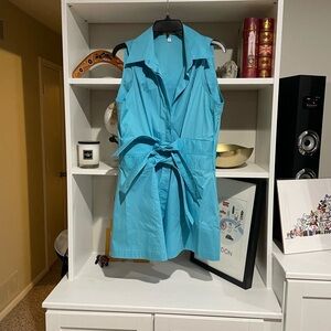 Cute blue dress!! Summer fun